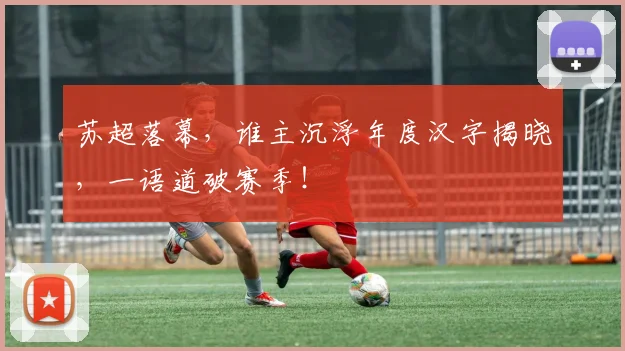 苏超落幕，谁主沉浮年度汉字揭晓，一语道破赛季！