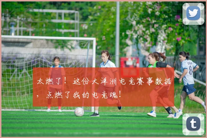 太燃了！这份大洋洲电竞赛事数据，点燃了我的电竞魂！